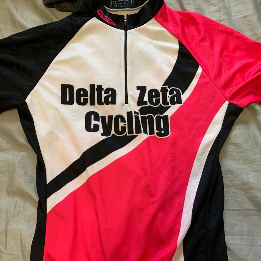 Delta Zeta Cycling Top